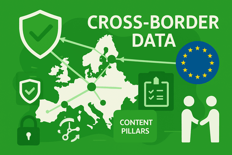 Blog post image for Cross-Border Data Flows: European Digital Transformation Compliance